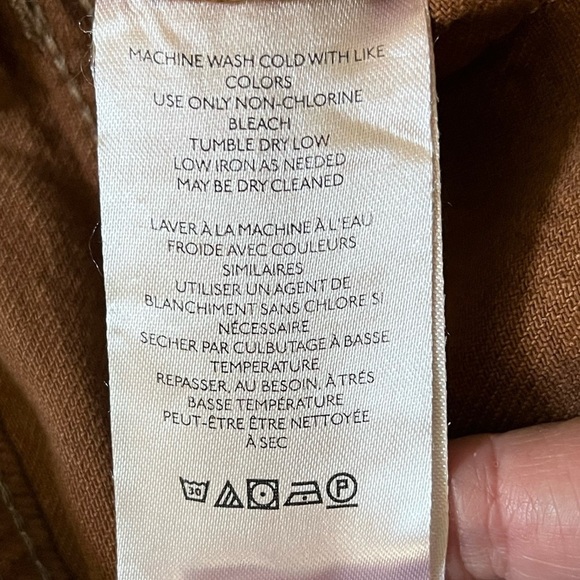 We The Free Shelby Low-Rise Boyfriend Jeans Relaxed Fit Size 24 Chocolate New - Picture 12 of 16